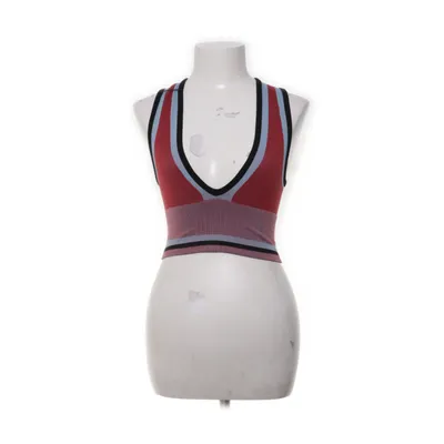 Crop top (Rood, Meerkleurig) van Urban Outfitters