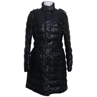 Leather jacket (Black) from Belstaff Leather, Polyamide