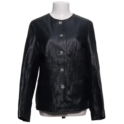 Veste (Noir) de Maria Bellesi Cuir, Polyester