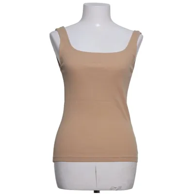 Tanktop (Beige) van Bread & Boxers Katoen, Elastaan
