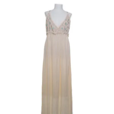 Långklänning (Beige) från Natura Bomull, Viskos