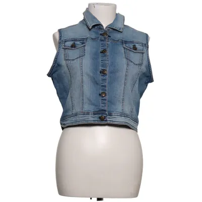 Gilet en jean (Bleu) de Falmer Heritage Coton, Élasthane