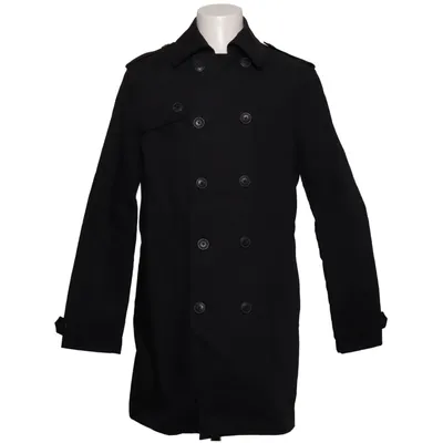 Trenchcoat (Zwart) van Pier One Katoen