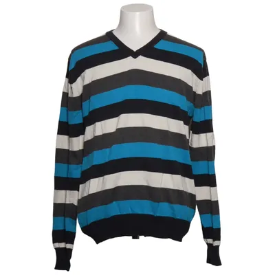 Pullover (Blå, Grå, Vit) från Buddha Bomull