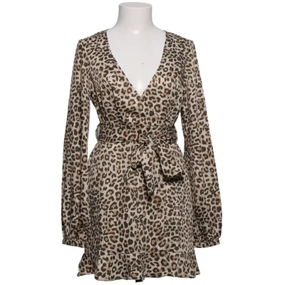 Klänning (Beige) från NA-KD Elastan, Polyester