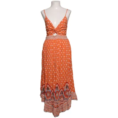 Långklänning (Orange, Flerfärgad) från Angie Viskos