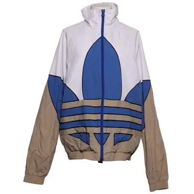 Sports jacket (White, Blue, Beige) from Adidas Polyamide, Polyester