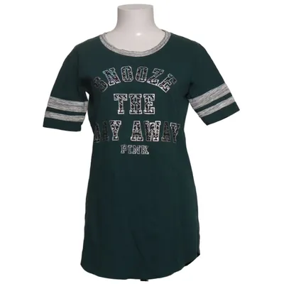T-shirt (Grön) från Pink Victoria's Secret Bomull