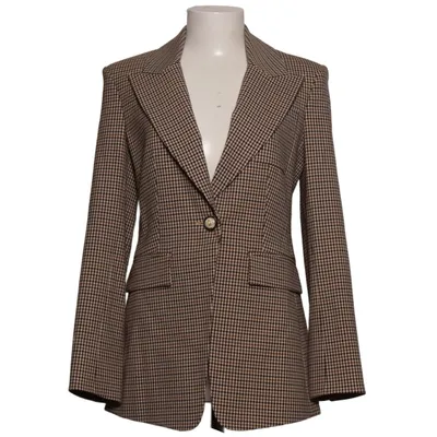 Kavaj (Brun, Svart) från Veronica Beard Elastan, Polyester, Ull