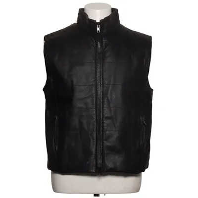 Gilet d'extérieur (Noir) de Gatto Cuir