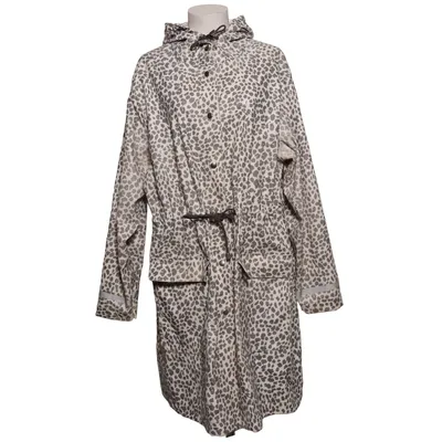 Rain jacket (White, Gray) from KappAhl Polyester, Polyurethane