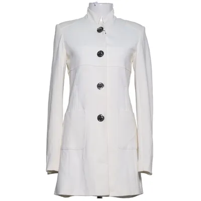 Manteau (Blanc) de River Woods Coton, Élasthane, Polyester