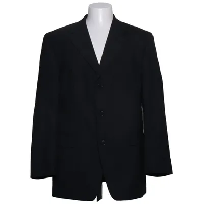 Blazer (Black) from Frans Molenaar Viscose, Wool