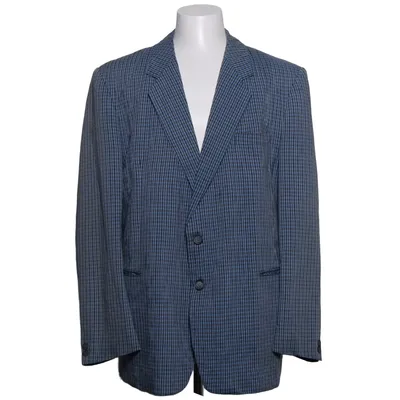 Blazer (Blauw, Zwart) van Gulins Katoen, Polyester