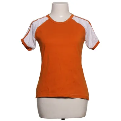 T-shirt (Orange, White) from Impuls Cotton, Polyamide