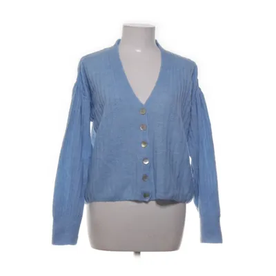 Cardigan (Bleu) de Mango Acrylique, Polyamide, Laine