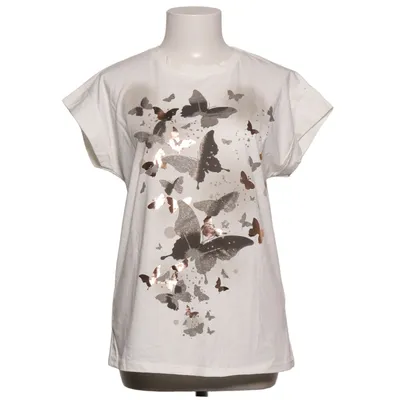 T-shirt (Wit, Meerkleurig) van Firstage Katoen