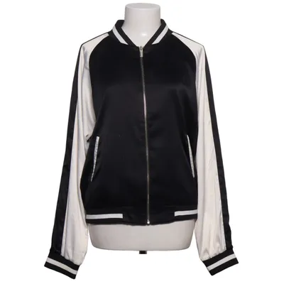 Collegejacka (Svart, Vit) från Crocker Elastan, Polyester