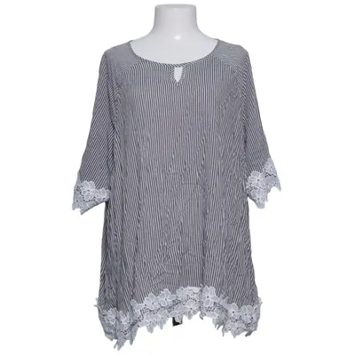 Blouse (Gris, Blanc) de Gina Benotti Polyester, Viscose