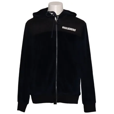 Hoodie (Blue, Black) from Les Benjamins Cotton, Elastane, Polyamide, Polyester