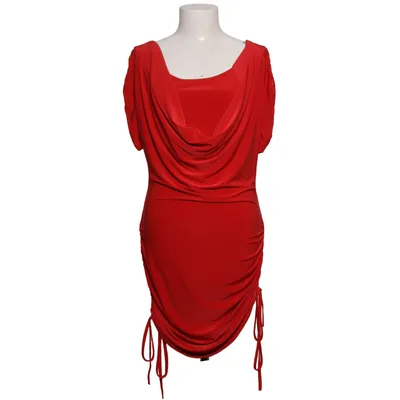 Dress (Red) from Black & White Elastane, Polyester