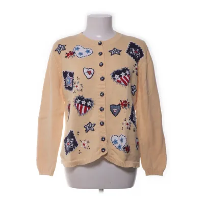 Cardigan (Yellow, Multicolored) from Heirloom Collectibles Cotton
