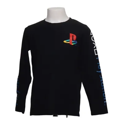 Lange mouwen shirt (Zwart, Meerkleurig) van Playstation Katoen