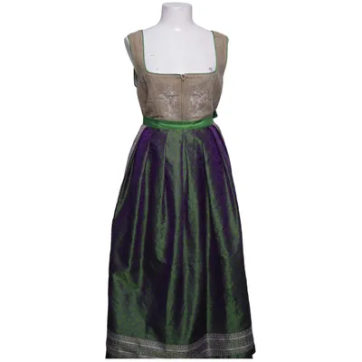 Dirndl (Grøn, Lilla, Beige) fra Stockerpoint Bomuld, Linned, Polyester