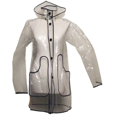 Regnkappa (Transparent, Svart) från Kling