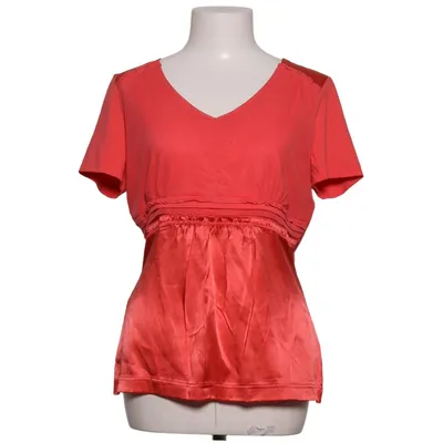 Top (Red) from Taifun Collection Elastane, Polyamide, Silk, Viscose