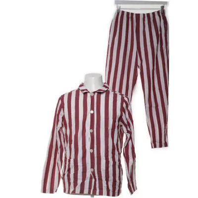 Pyjamas (Vit, Röd) från Nufferton Ekologisk bomull