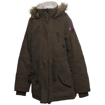 Parka (Braun) von Out Wear by Lindex Baumwolle, Polyamid, Polyester