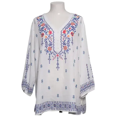 Blouse (Blanc, Multicolore) de Atlas for Women