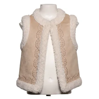 Ydervest (Beige, Hvid) fra Chloé Polyester