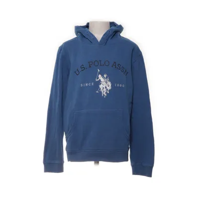 Huvtröja (Blå) från U.S. Polo Assn. Bomull