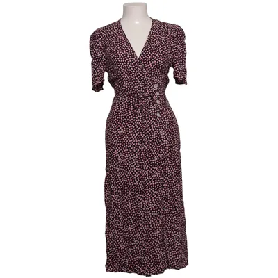 Wrap dress (Black, Pink) from Rouje Viscose