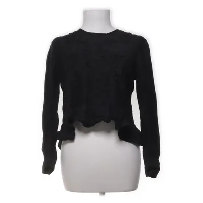 Blouse (Black) from Zara Woman Premium Collection Cotton, Silk