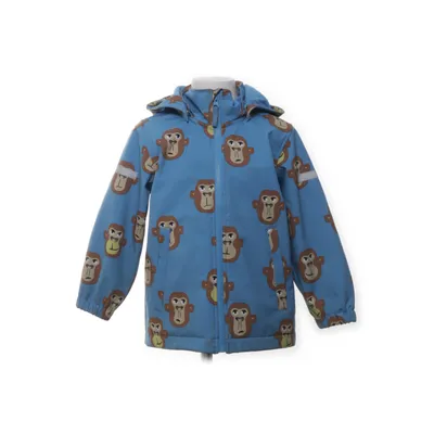 Rain jacket (Blue) from Fix Elastane, Polyester, Polyurethane