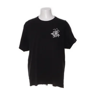 T-shirt (Zwart, Wit) van Gas Monkey Katoen
