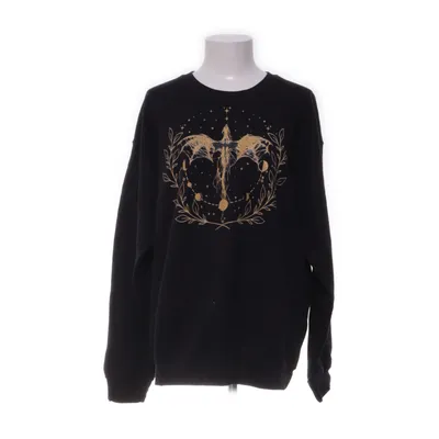 Sweatshirt (Zwart, Meerkleurig) van Gildan Katoen, Polyester