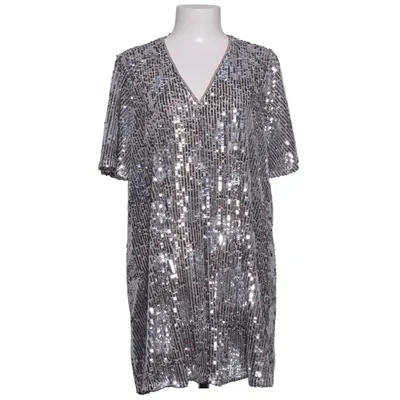 Robe de cocktail (Argent) de Zara Trafaluc Collection Polyester
