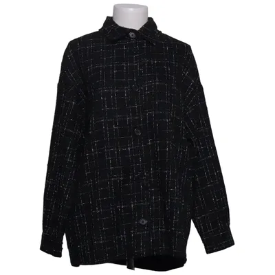 Overshirt (Zwart, Wit) van Teddy Smith Polyester, Wol