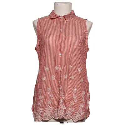 Top (Rood, Wit) van Passport Katoen
