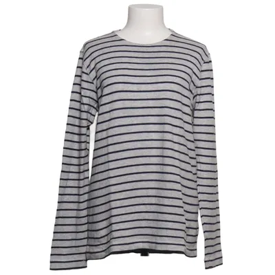 T-shirt à manches longues (Gris, Bleu) de Denham Acrylique, Coton, Élasthane