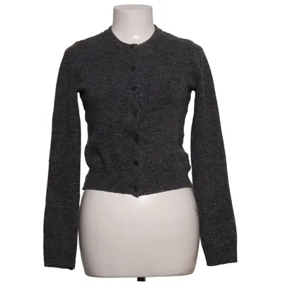 Cardigan (Gray) from H&M Polyester, Acrylic, Wool, Elastane