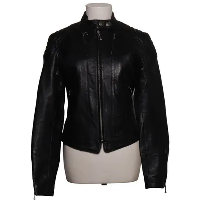 Leather jacket (Black) from Venice Collection Acetate, Leather