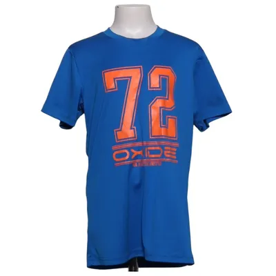 T-shirt (Blå, Orange) fra Oxide Polyester