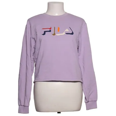 Collegetröja (Lila, Flerfärgad) från Fila Bomull, Polyester