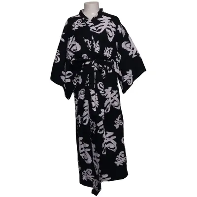 Peignoir (Bleu, Blanc) de Extend Coton