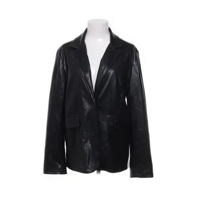 Kavaj (Svart) från Urban Outfitters Skinnimitation, Polyester, Polyuretan